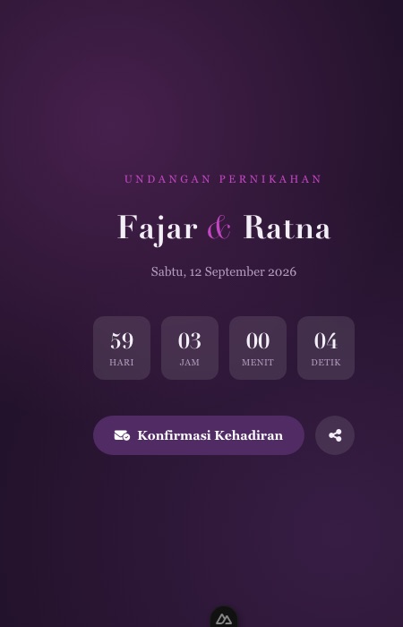 Preview template Anggrek Bulan
