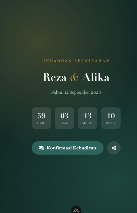 Preview template Dayang Sumbi