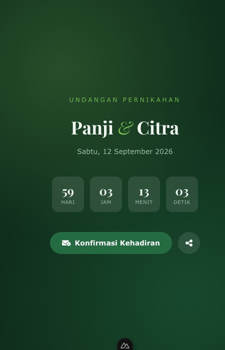 Preview template Galunggung