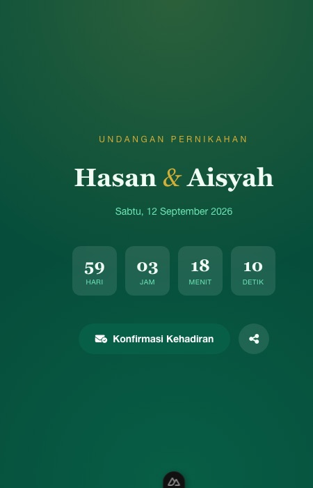 Preview template Islami