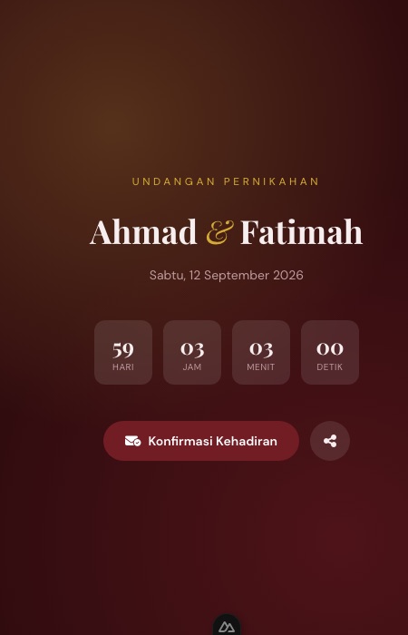 Preview template Merah Delima
