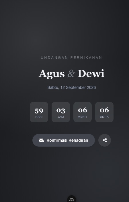 Preview template Monokrom