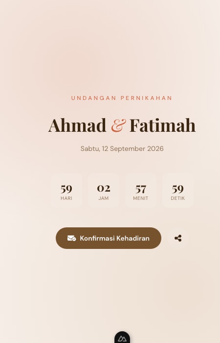 Preview template Pedesaan Senja