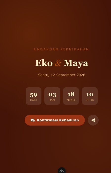 Preview template Rustic