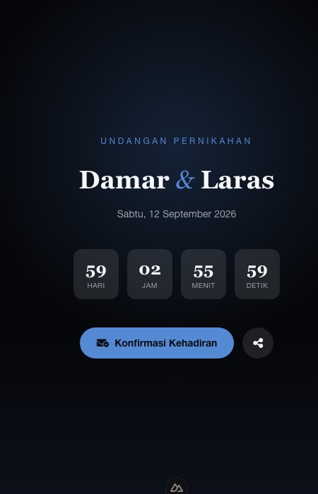 Preview template Safir Malam