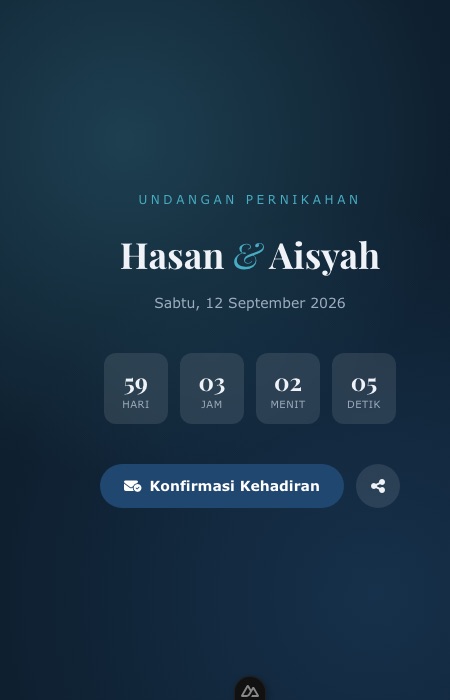 Preview template Samudra Biru